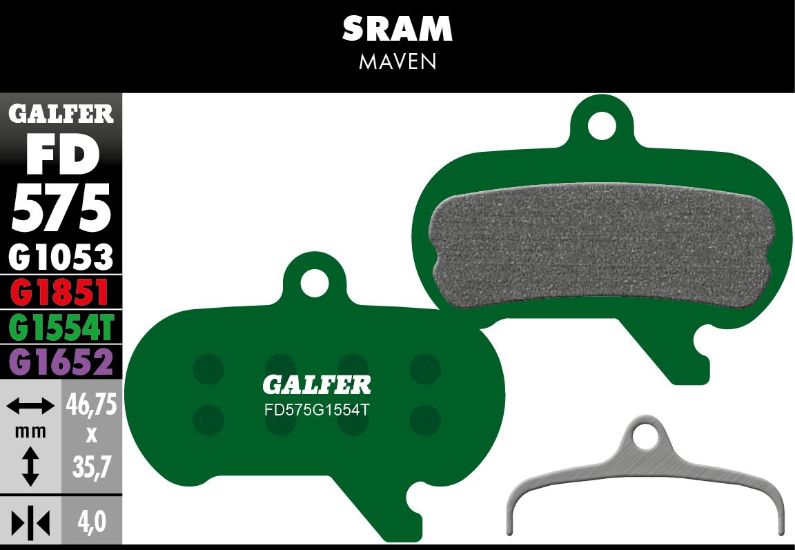 Galfer Bremsbelag Pro