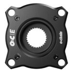 OCHAIN E Active Spider für Bosch Performance Line CX Gen 5 – Frontansicht in Schwarz